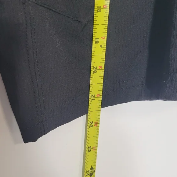 Burnside Black Men's Activewear Pockets Casual Belt Loop Shorts Size 36 - Picture 16 of 16